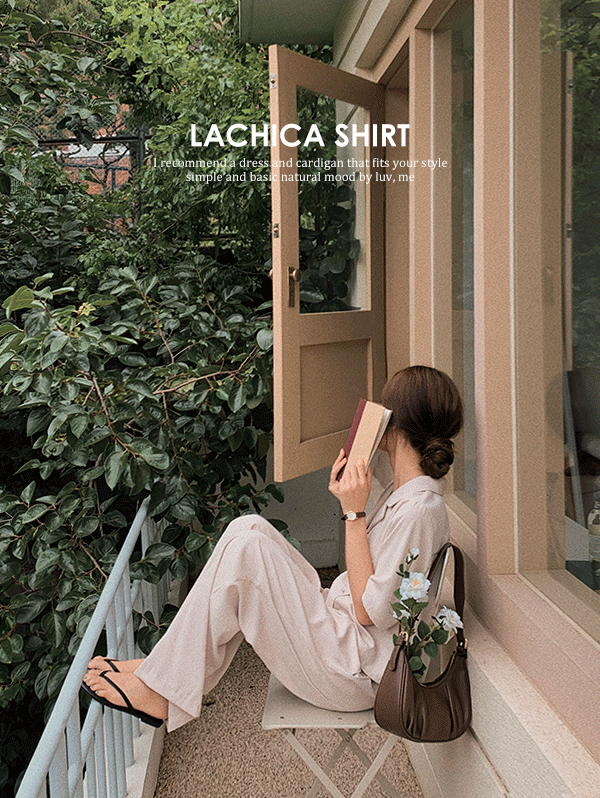 라치카 카라 반팔셔츠 | 럽미